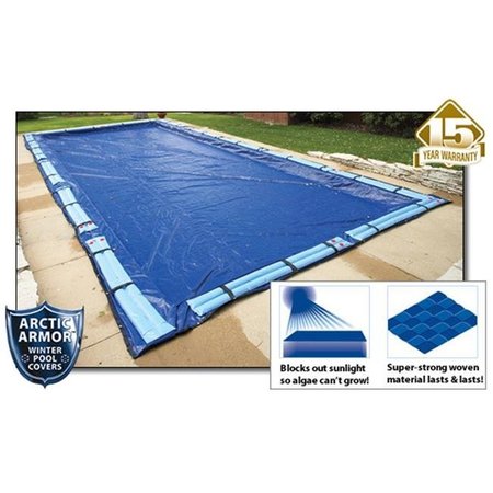 ARCTIC ARMOR Arctic Armor WC974 15 Year 30' x 50' Rectangle In Ground Swimming Pool Winter Covers WC974